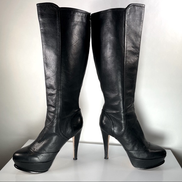 Dolce Vita Back Zipper High Heel Boots - Picture 6 of 16